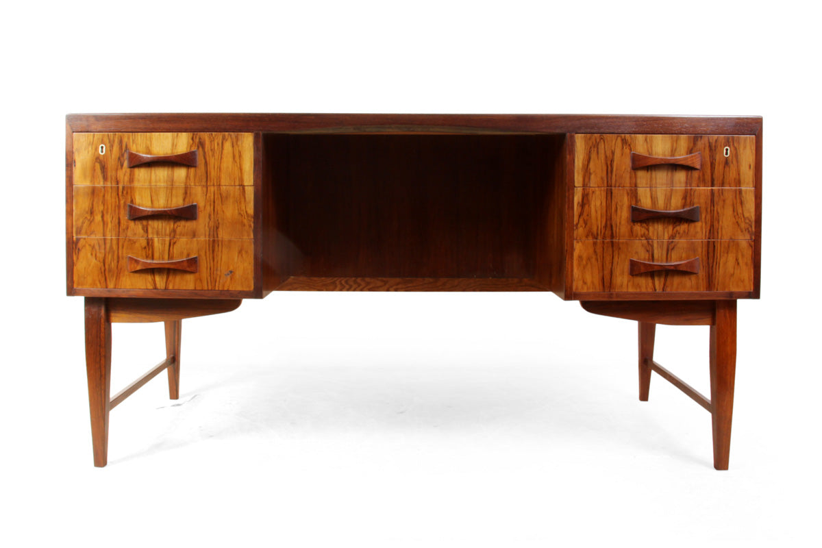 Mid Century Danish Rosewood Desk