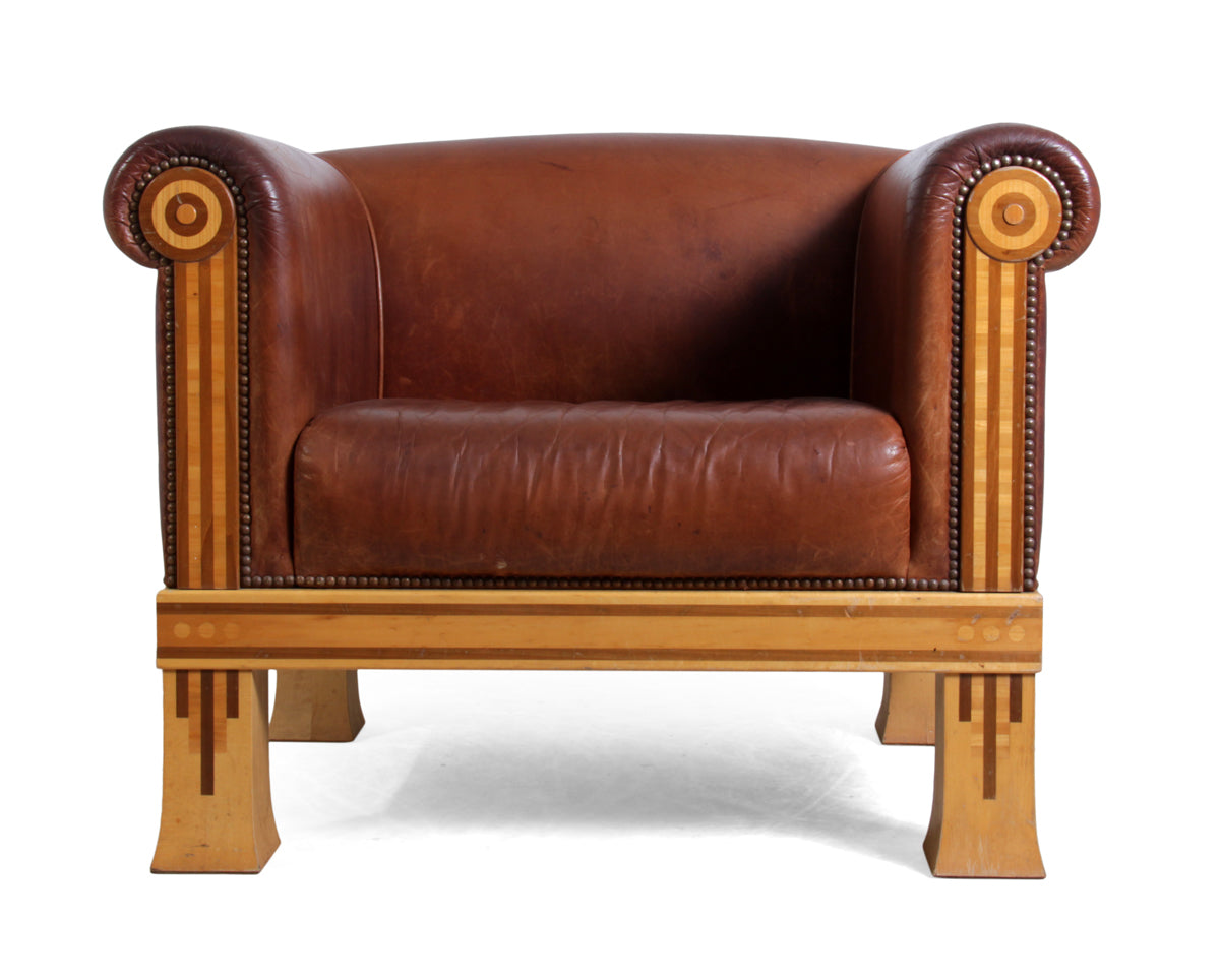 Vintage Club Chair by David Linley c1980