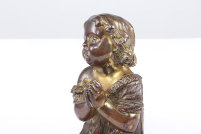 Italian Gilt Bronze Cherub c1860