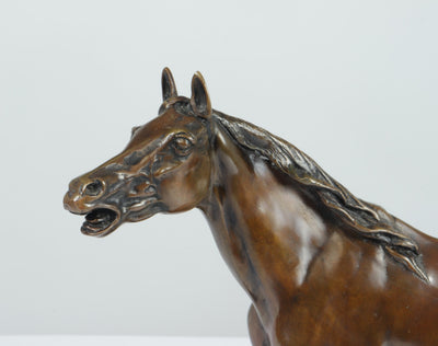Bronze Horse Sculpture by Mene 1856