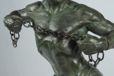 Man in Chains by Roncourt chains