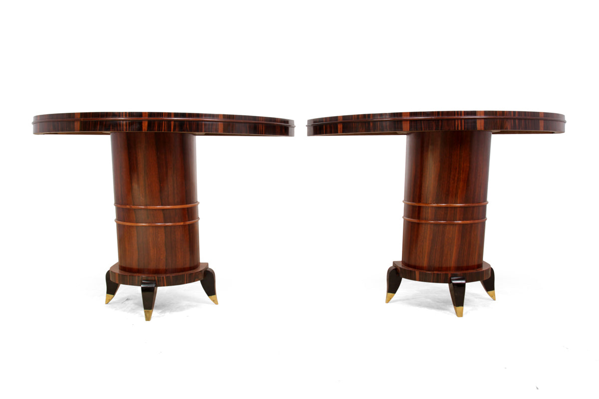 Pair of Art Deco Console Tables, Italian c1930