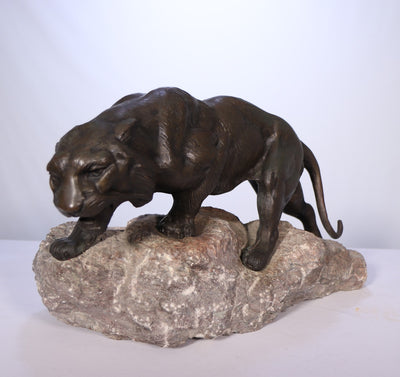 bronze tiger by james andrey front