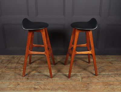 Teak stools OD61 By Eric Buck room side