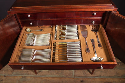 French Art Deco  Canteen of Cutlery for 12 People