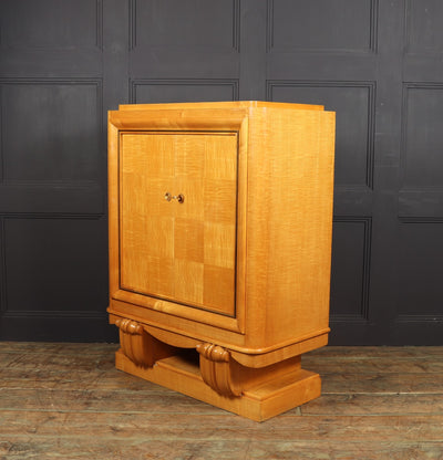 Art Deco Cocktail Cabinet in Sycamore
