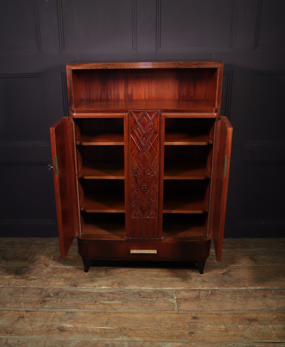 French Art Deco Rosewood Cabinet