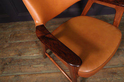 Mid century Danish Desk Chair by Erik Kirkkegard