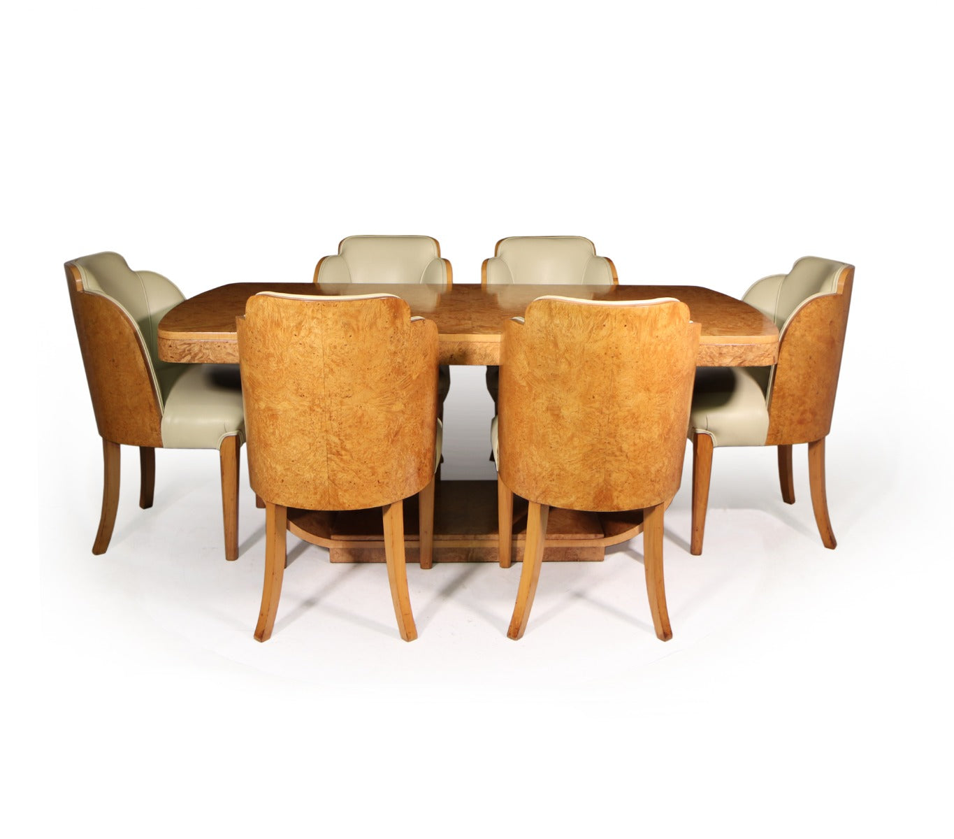 epstein art deco table and chairs dining