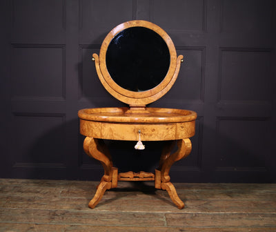 Antique Biedermeier Dressing Table  c1880