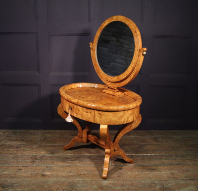 Antique Biedermeier Dressing Table  c1880