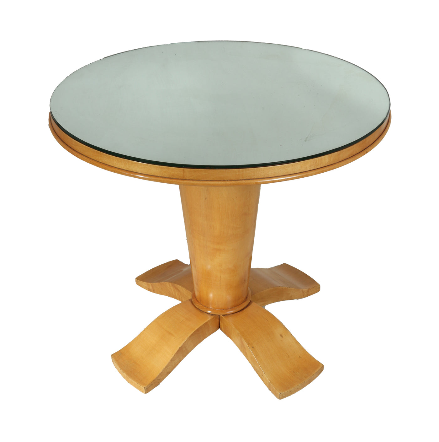 Art Deco Table with Mirrored top c1940