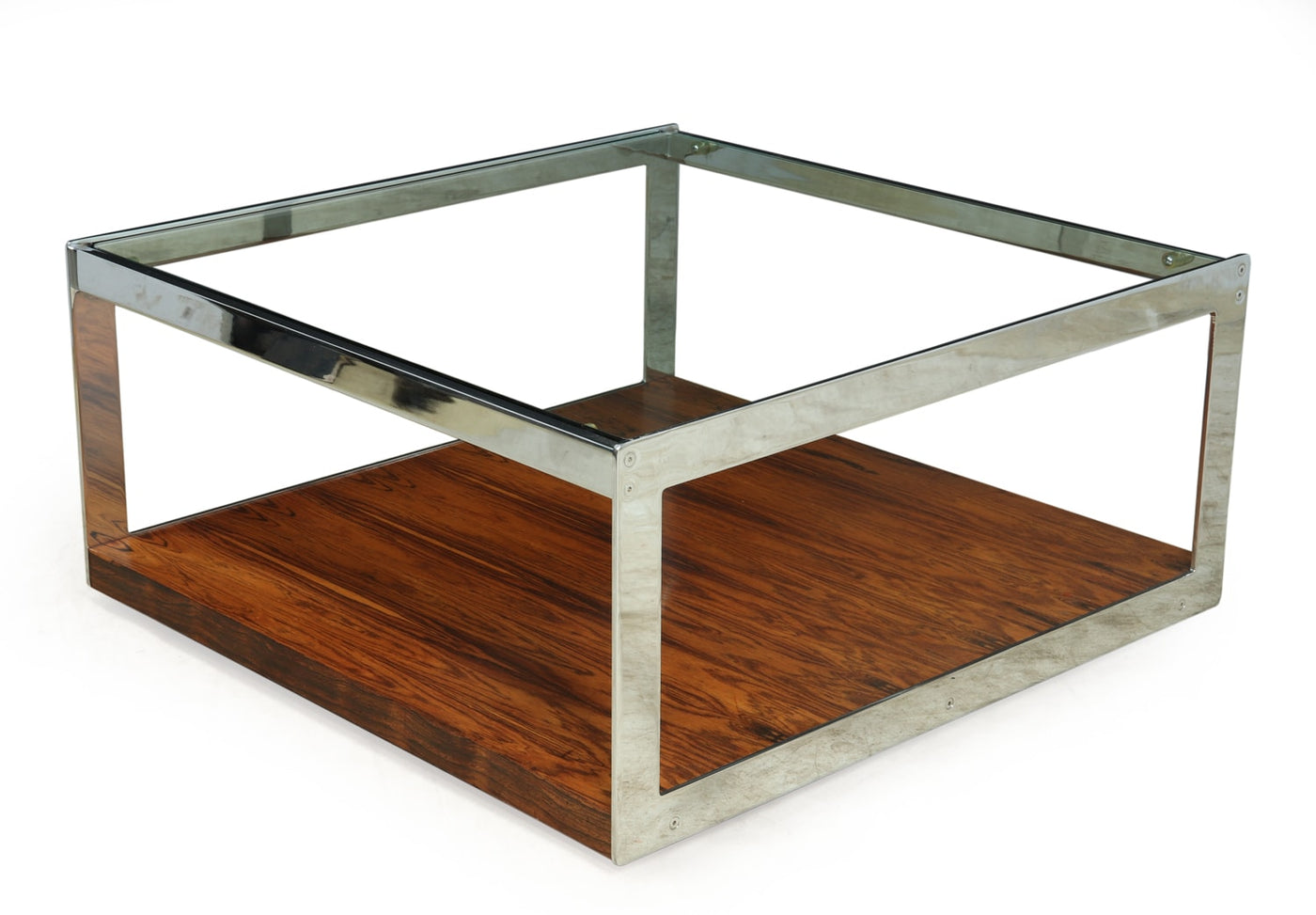Mid Century Large square Coffee Table By Merrow Associates