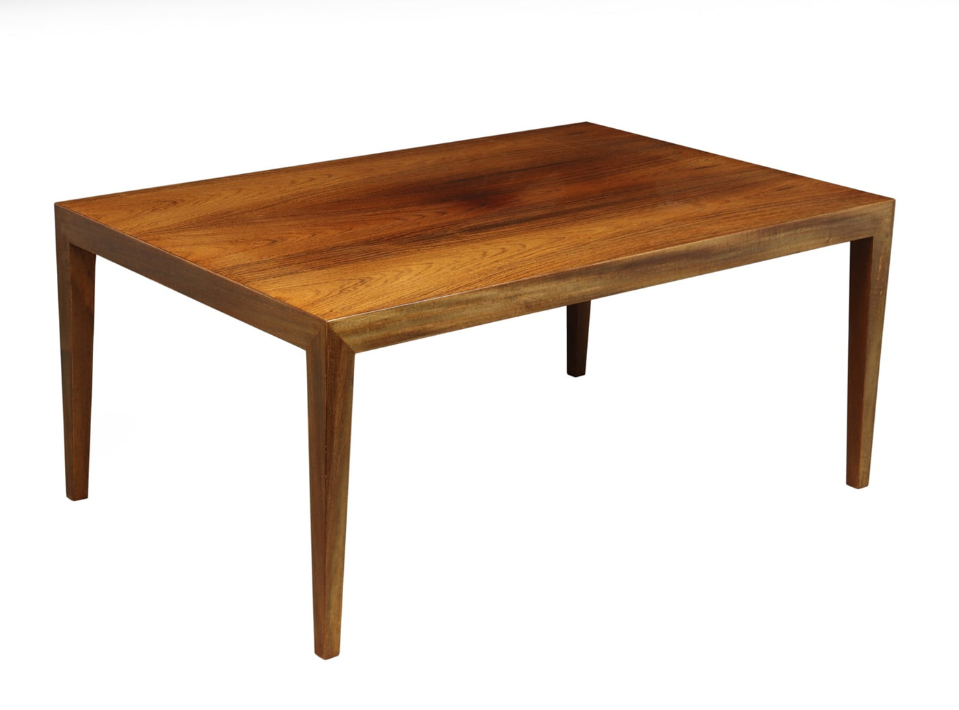Mid Century Rosewood Coffee Table by Severen Hansen for Haslev