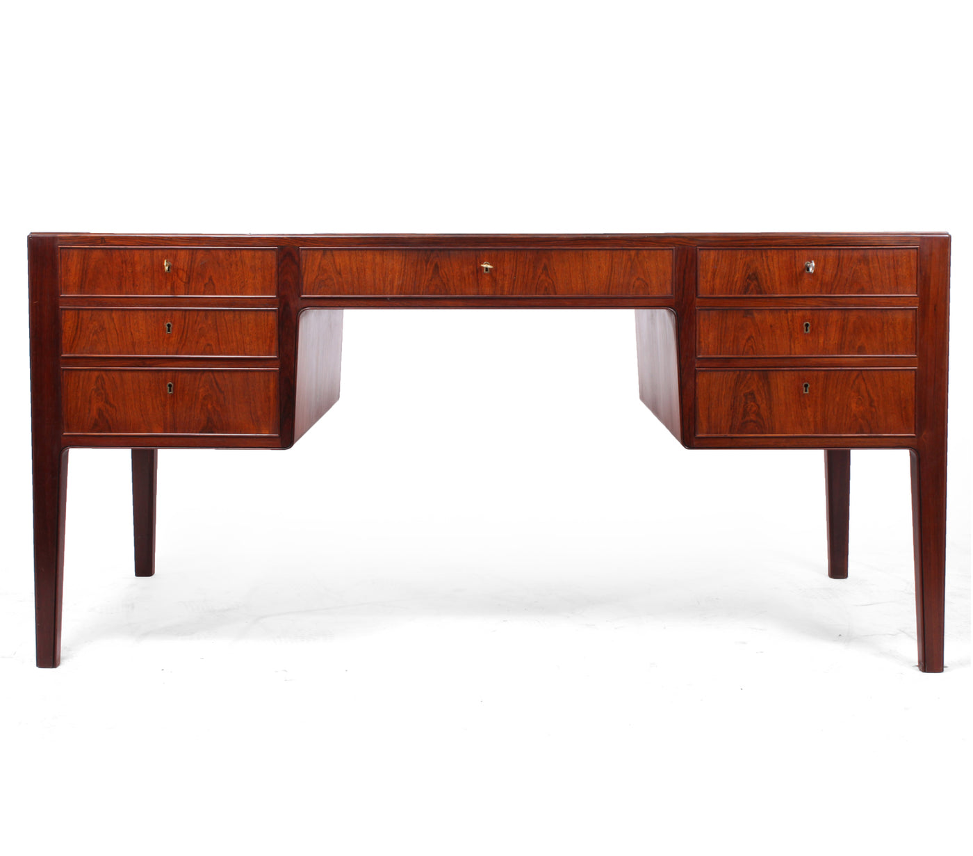 Mid Century Rosewood Desk Danish c1950