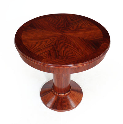 French Art Deco Circular Side Table top