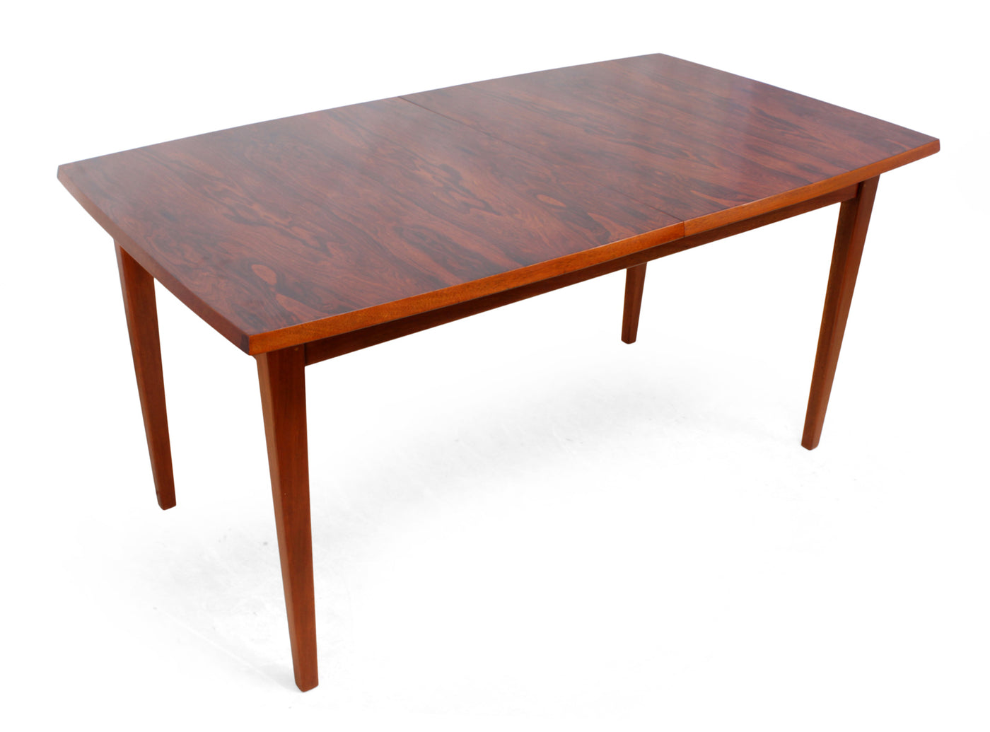 Mid Century Rosewood and Teak Dining Table