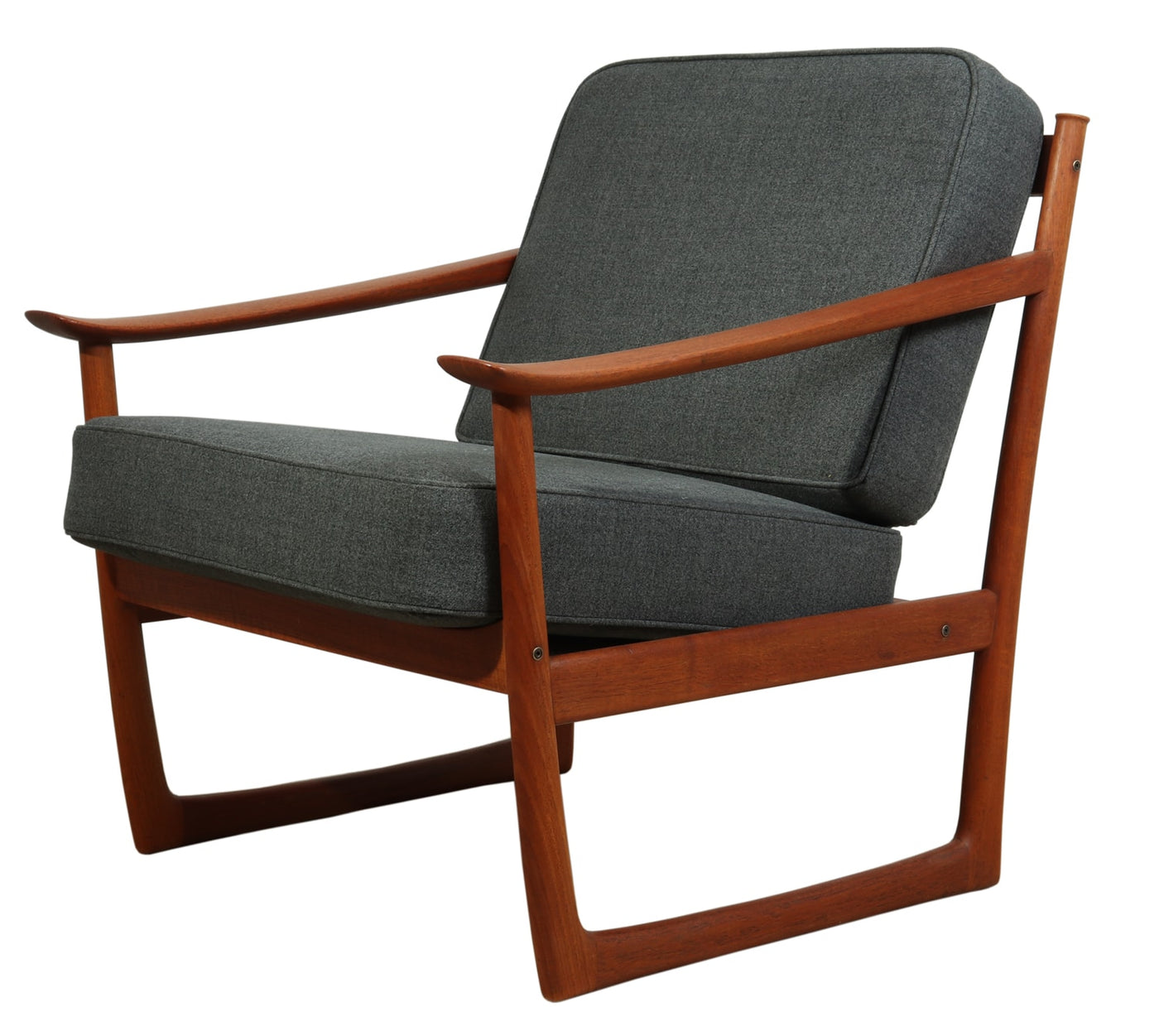 Teak Chair Model 130 by Peter Hvidt for