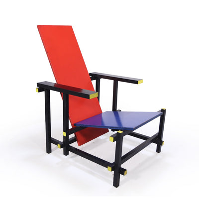 The Red Blue Chair by Gerrit Rietveld